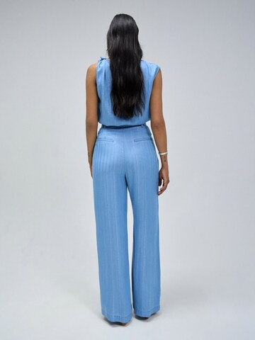 Salsa Jeans Wide leg Pleat-front jeans in Blue