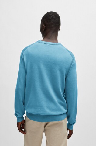 BOSS Sweatshirt 'Asac C' in Blau