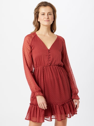 Robe 'Tia' ABOUT YOU en rouge : devant