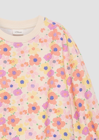 s.Oliver Sweatshirt in Beige