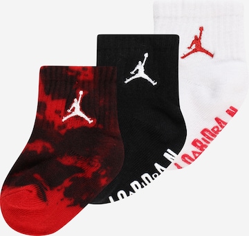 Jordan Socks in Red: front