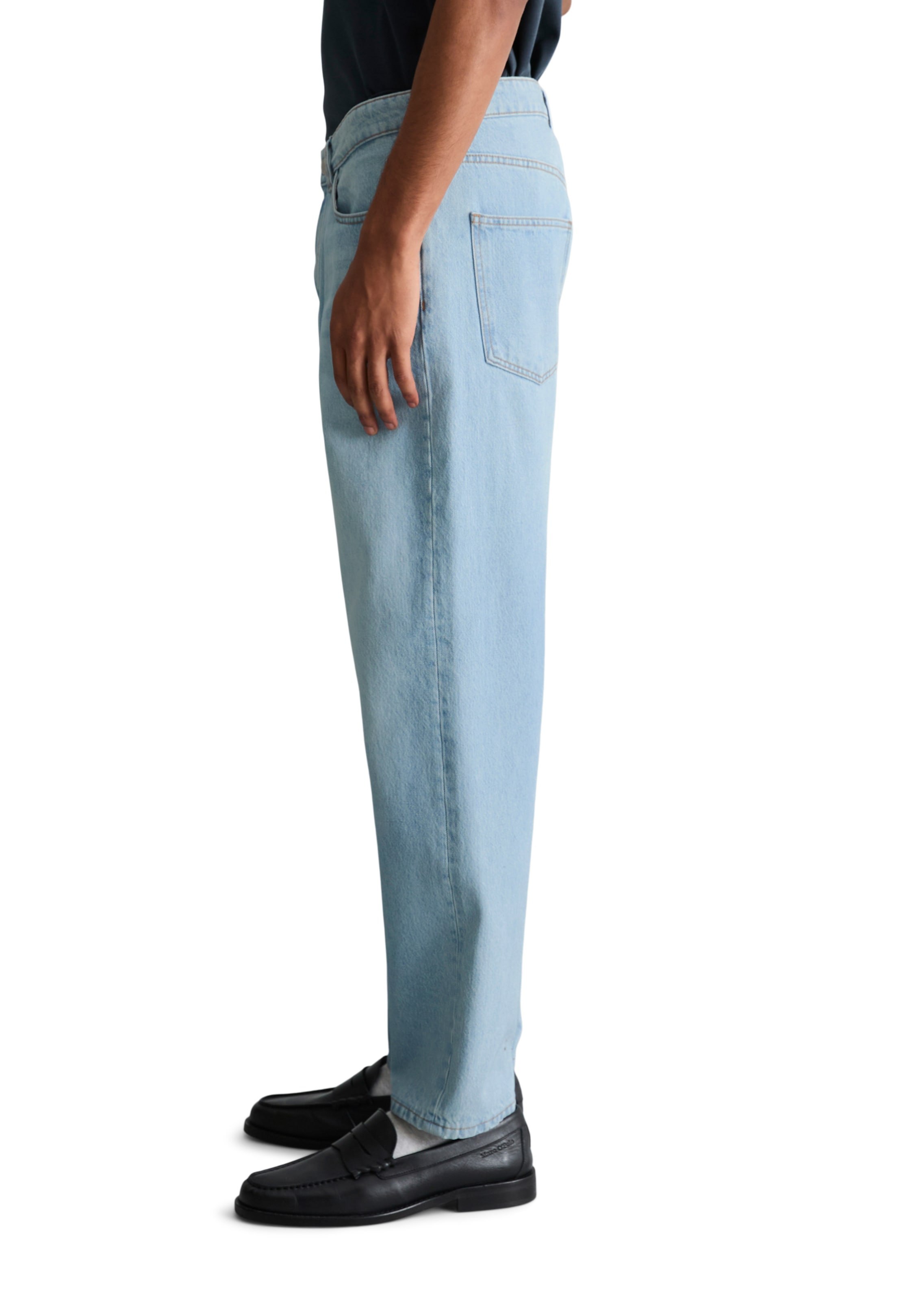 Effilé Jean Marc O'Polo DENIM en bleu