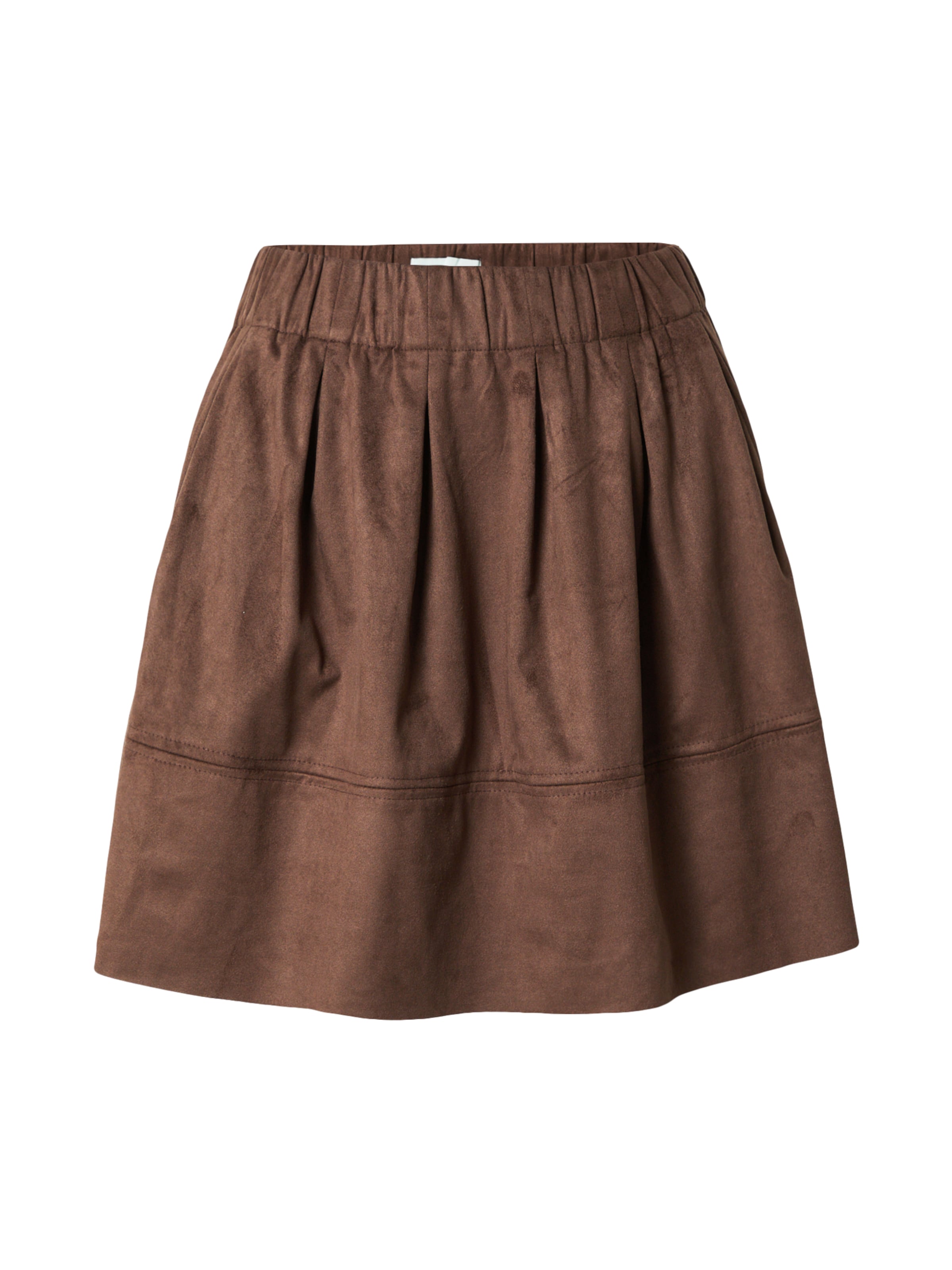 Fustă 'Kia' de la minimum pe maro: față