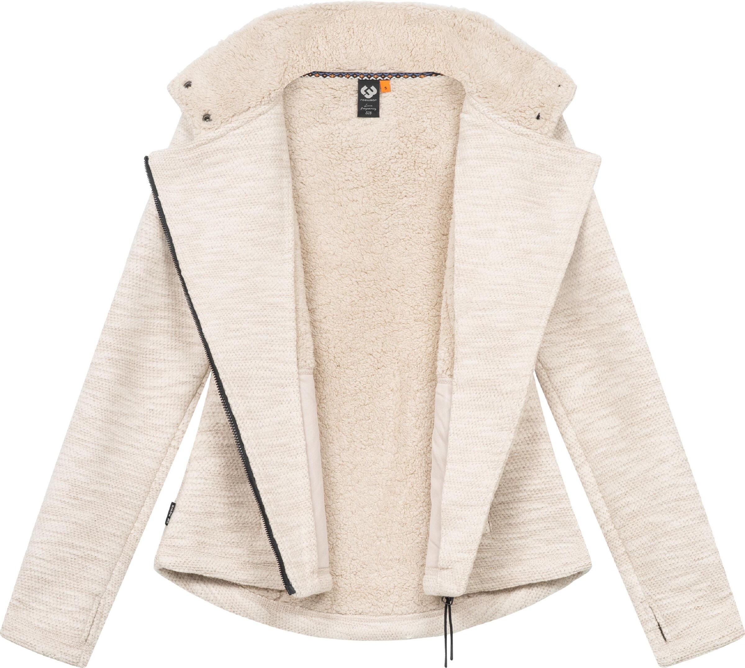 Ragwear Fleecejacka 'Saskie' i beige