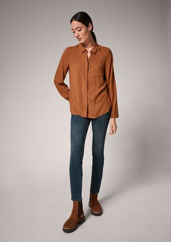 comma casual identity Blouse in Brown