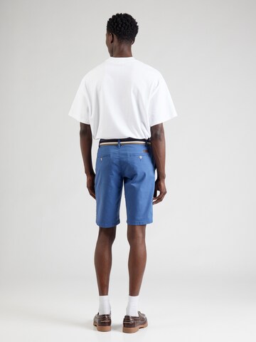 INDICODE tavaline Chino-püksid 'Royce', värv sinine: tagant vaates