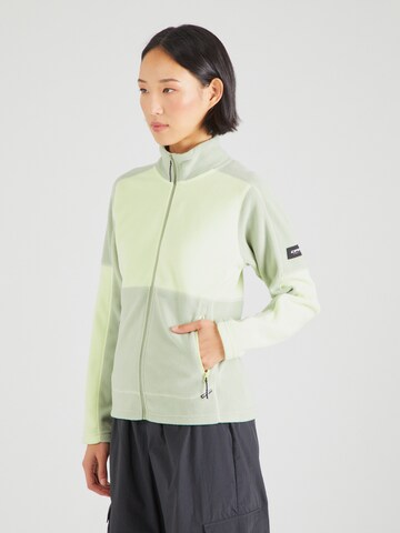 Veste en polaire fonctionnelle 'CLEMONS' ICEPEAK en vert : devant