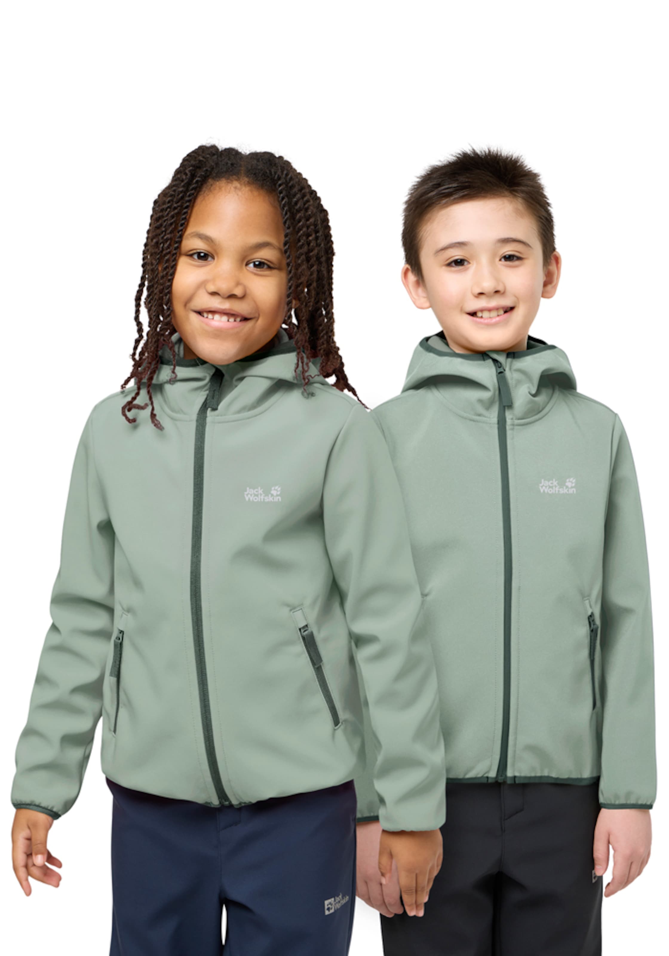 JACK WOLFSKIN Outdoor jacket in Green