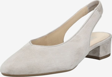 Décolleté sling di GABOR in grigio: frontale