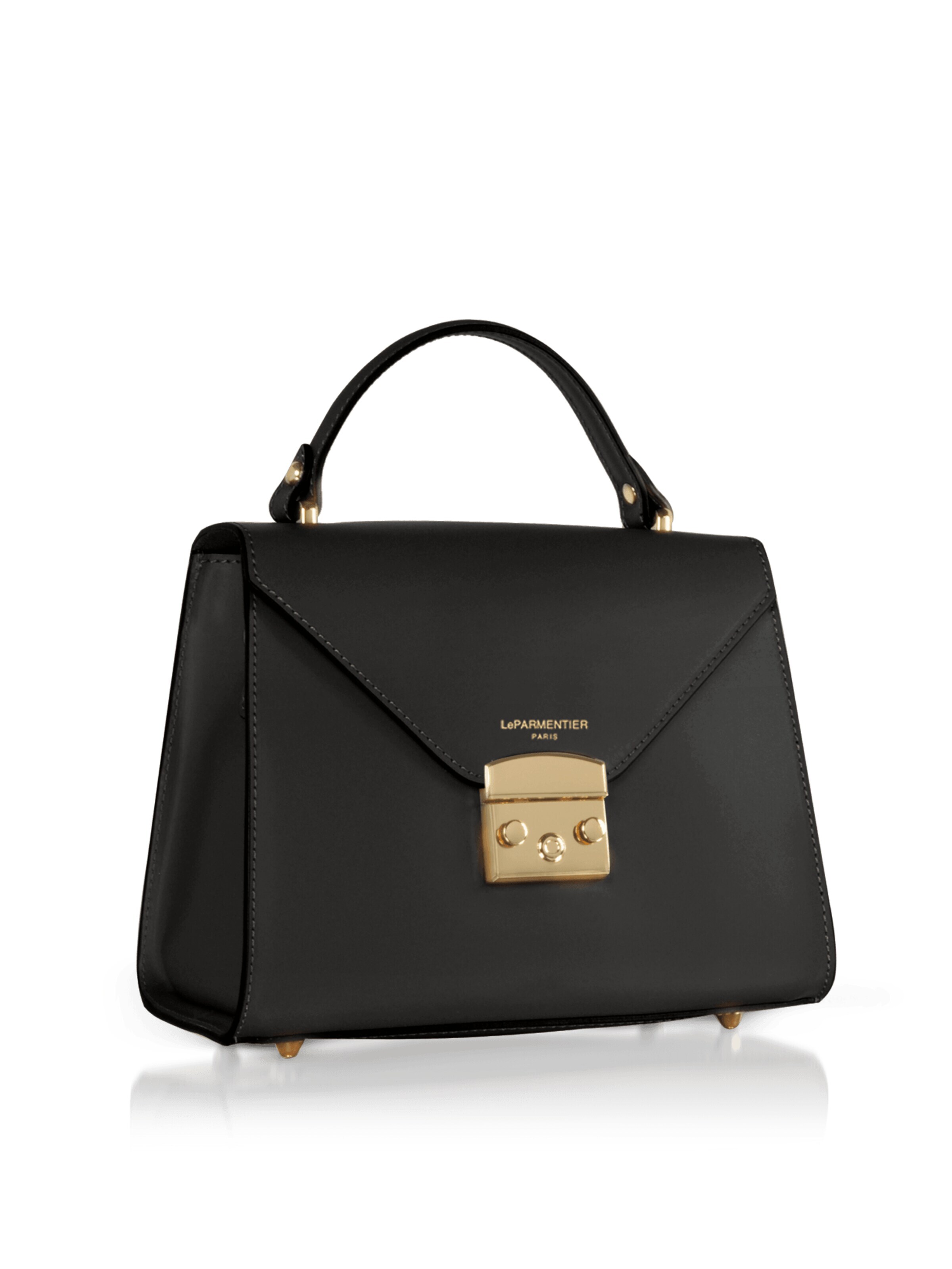 LeParmentier Handtasche 'Peggy'‌‌‌‌‌‌‌‌‌‌ in Schwarz: Vorderseite