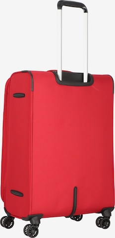 Ensemble de bagages Worldpack en rouge