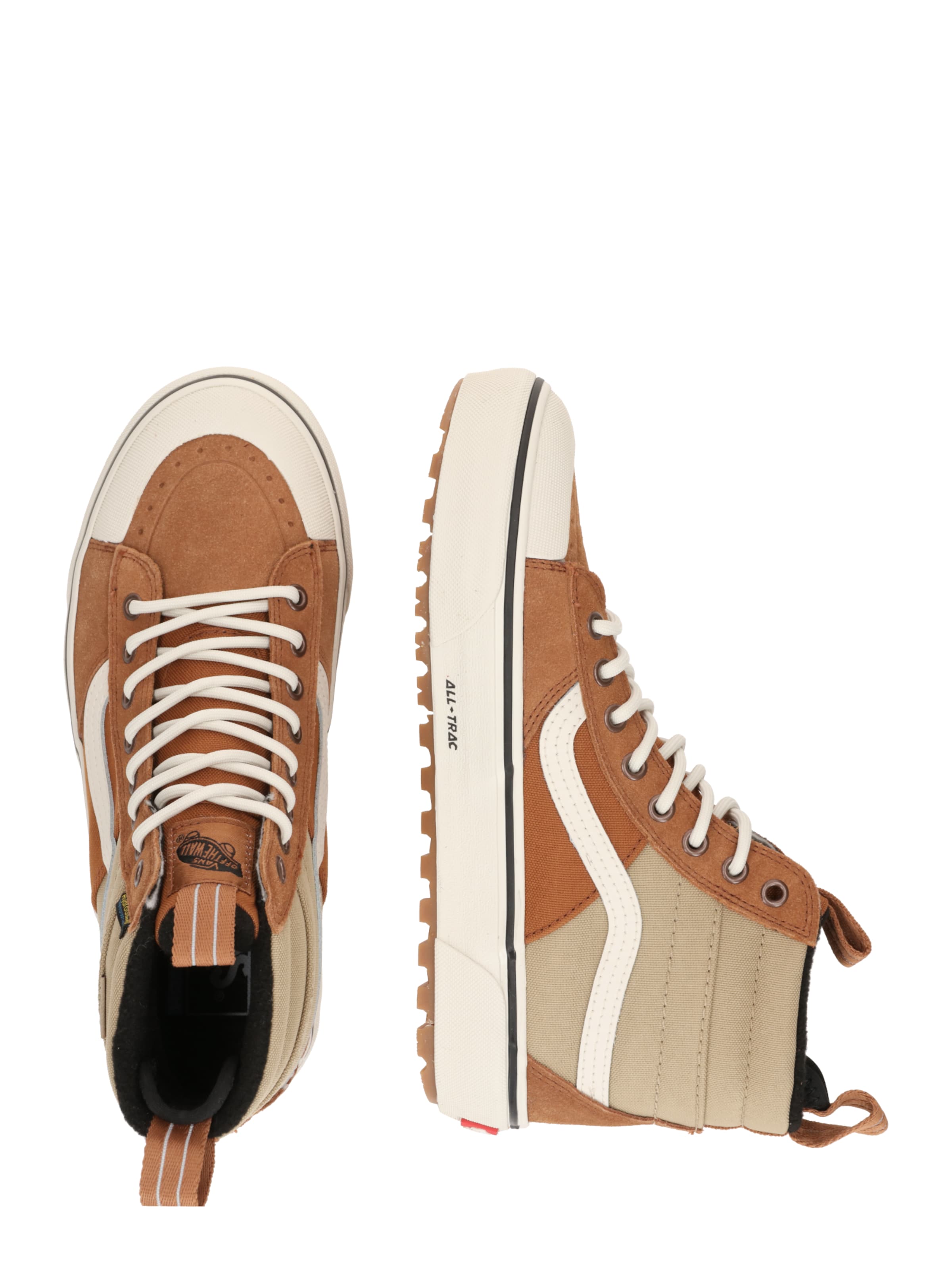 VANS Кроссовки на платформе 'MTE Sk8-Hi' в Оранжевый: сбоку