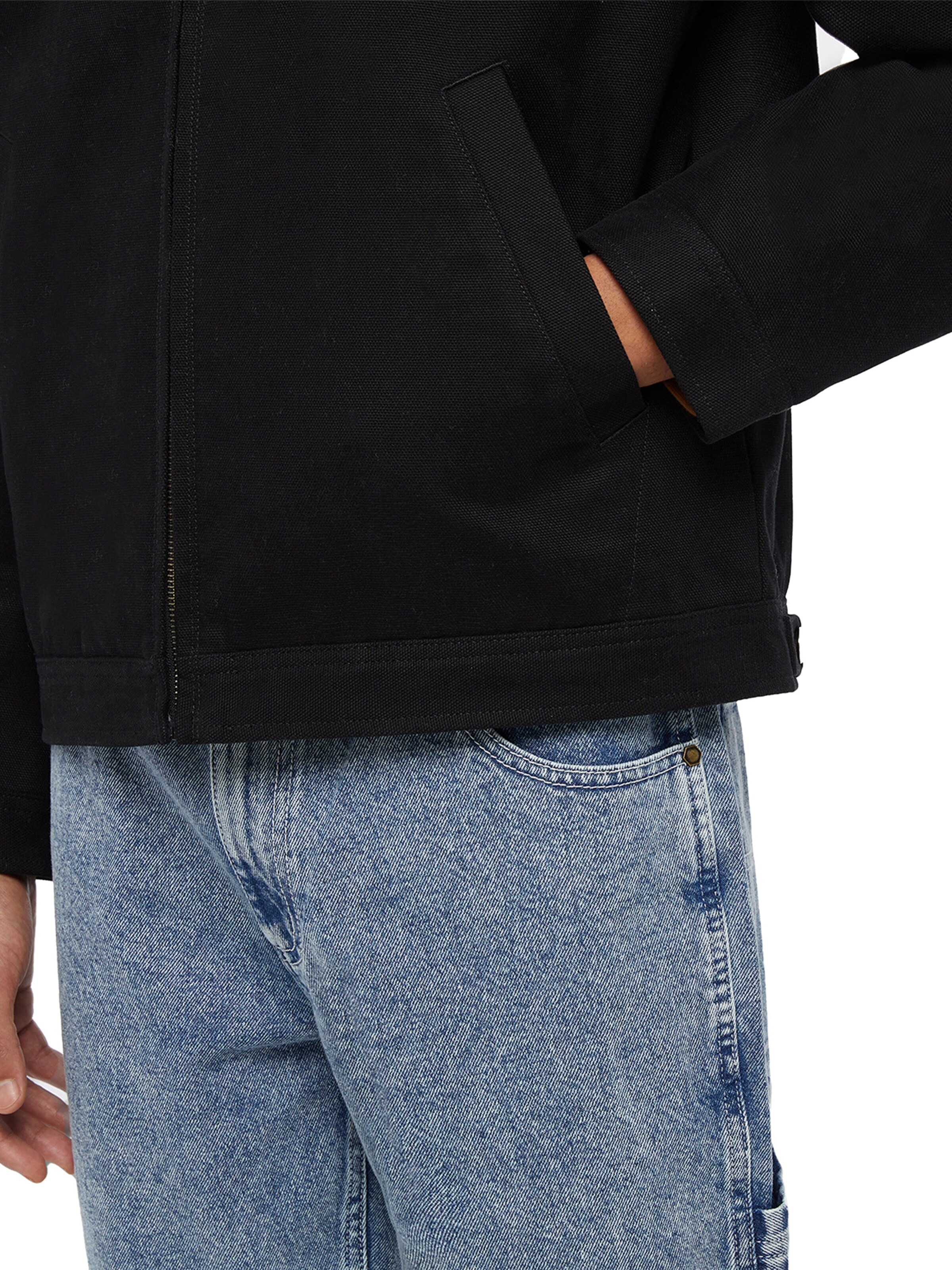 DICKIES Kurtka przejściowa 'DUCK CANVAS PAINTER' w kolorze czarny