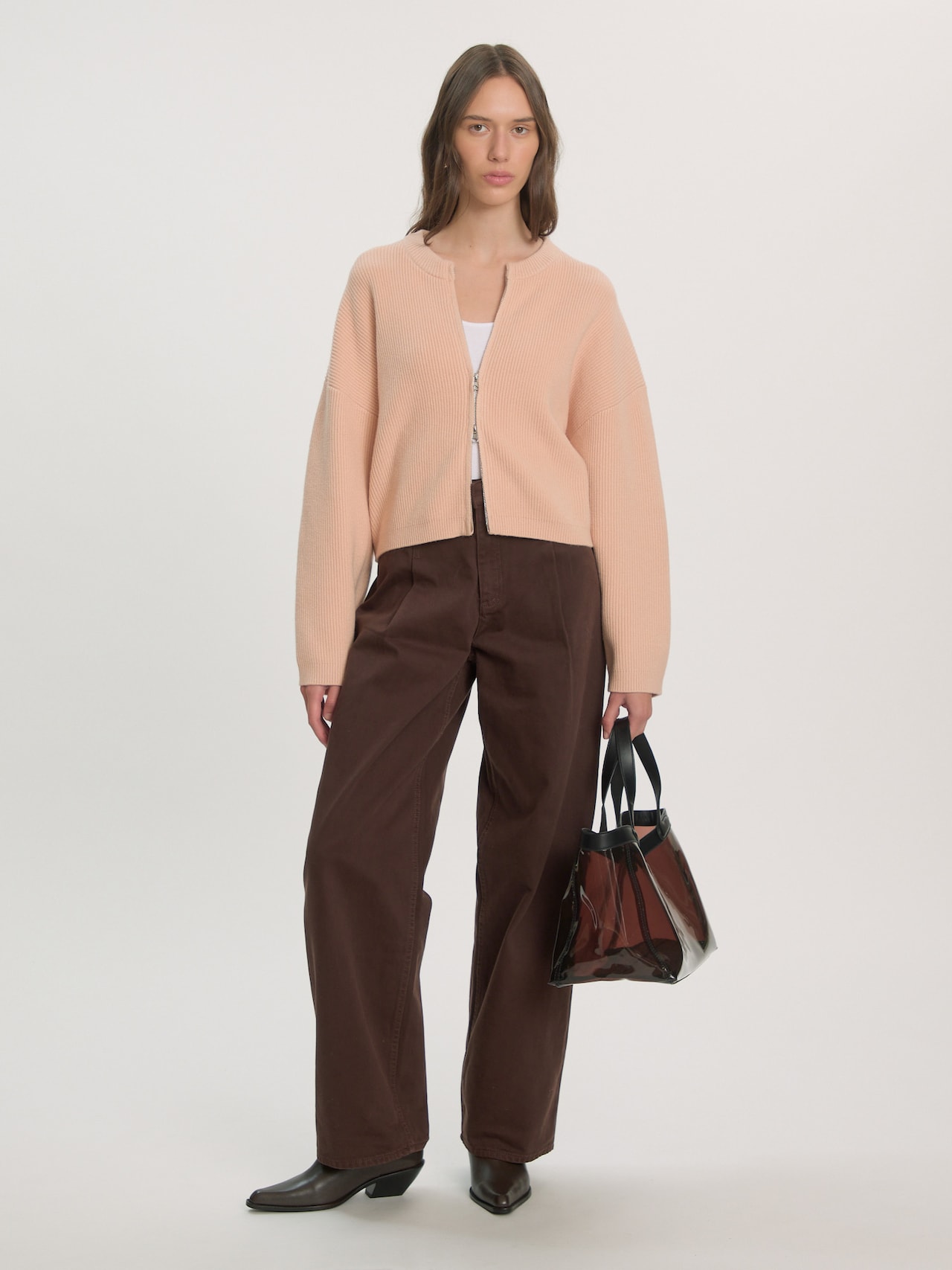 EDITED Nouveautés Cardigan 'Llleana' rose