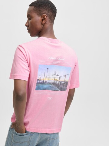 JACK & JONES Shirt in Pink: front