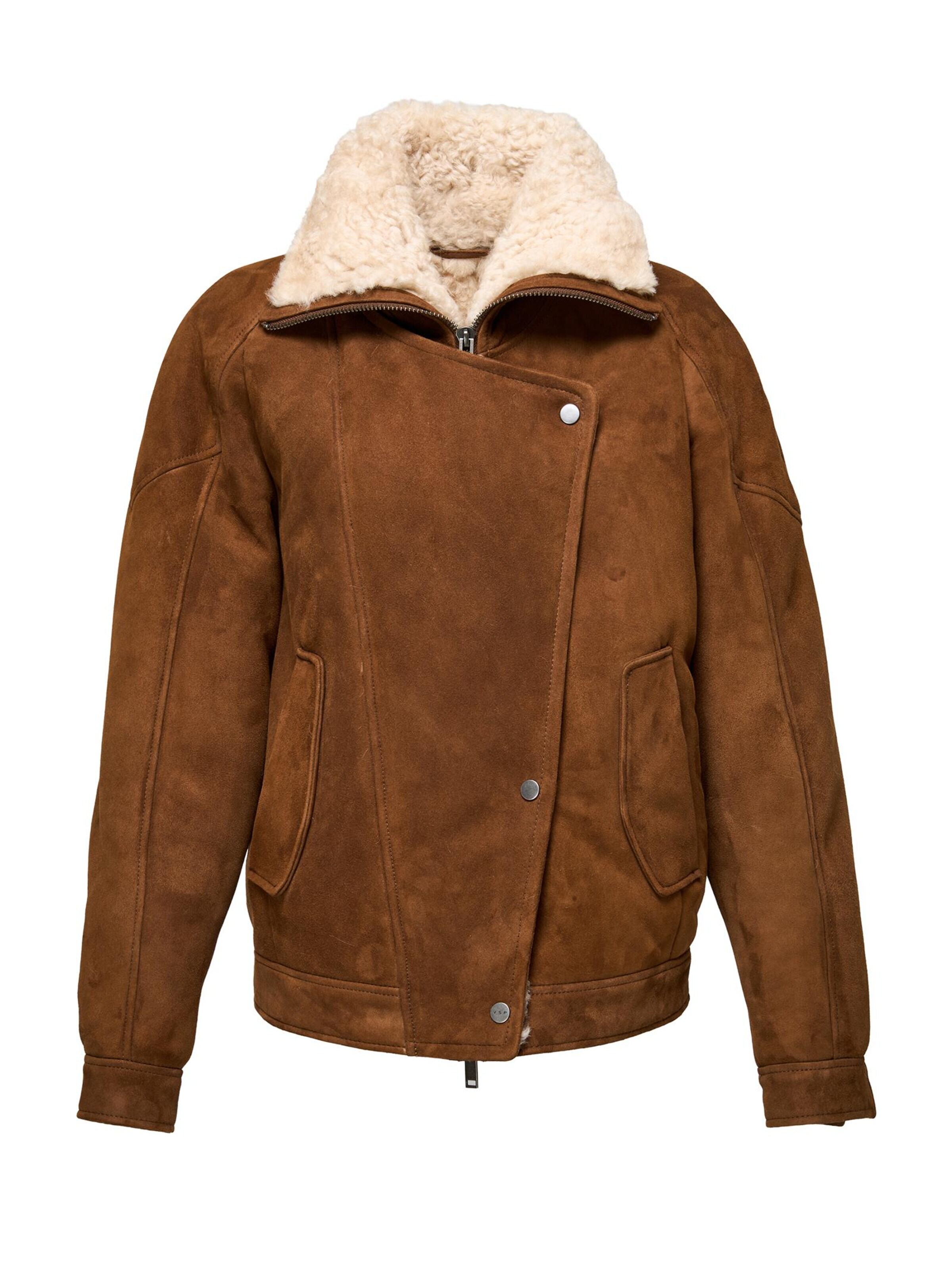 Veste d’hiver 'Sandie' V S P en marron : devant