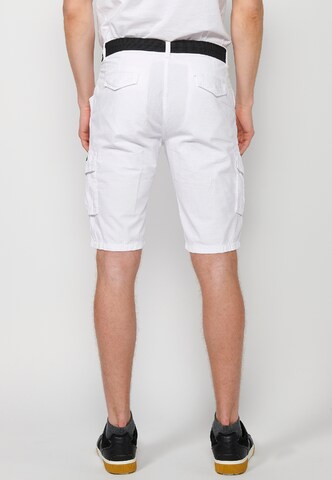 KOROSHI Regular Trousers in White