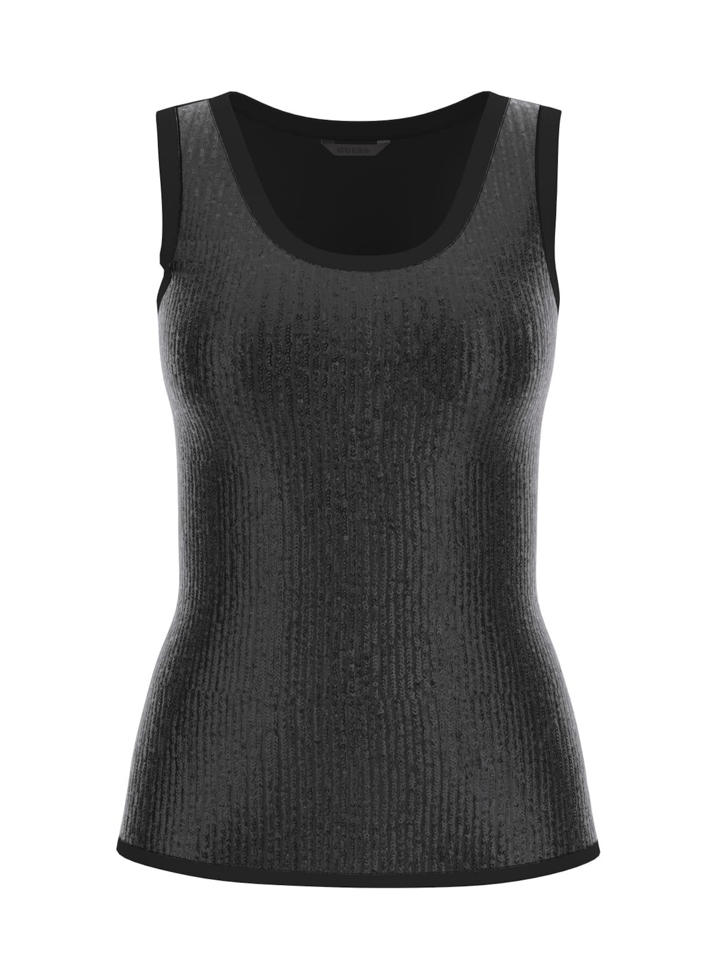 GUESS - Top en negro: frente