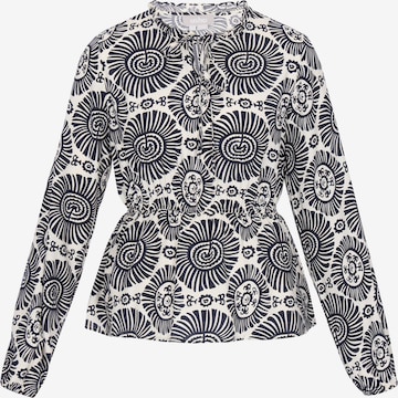 Usha Blouse in Wit: voorkant