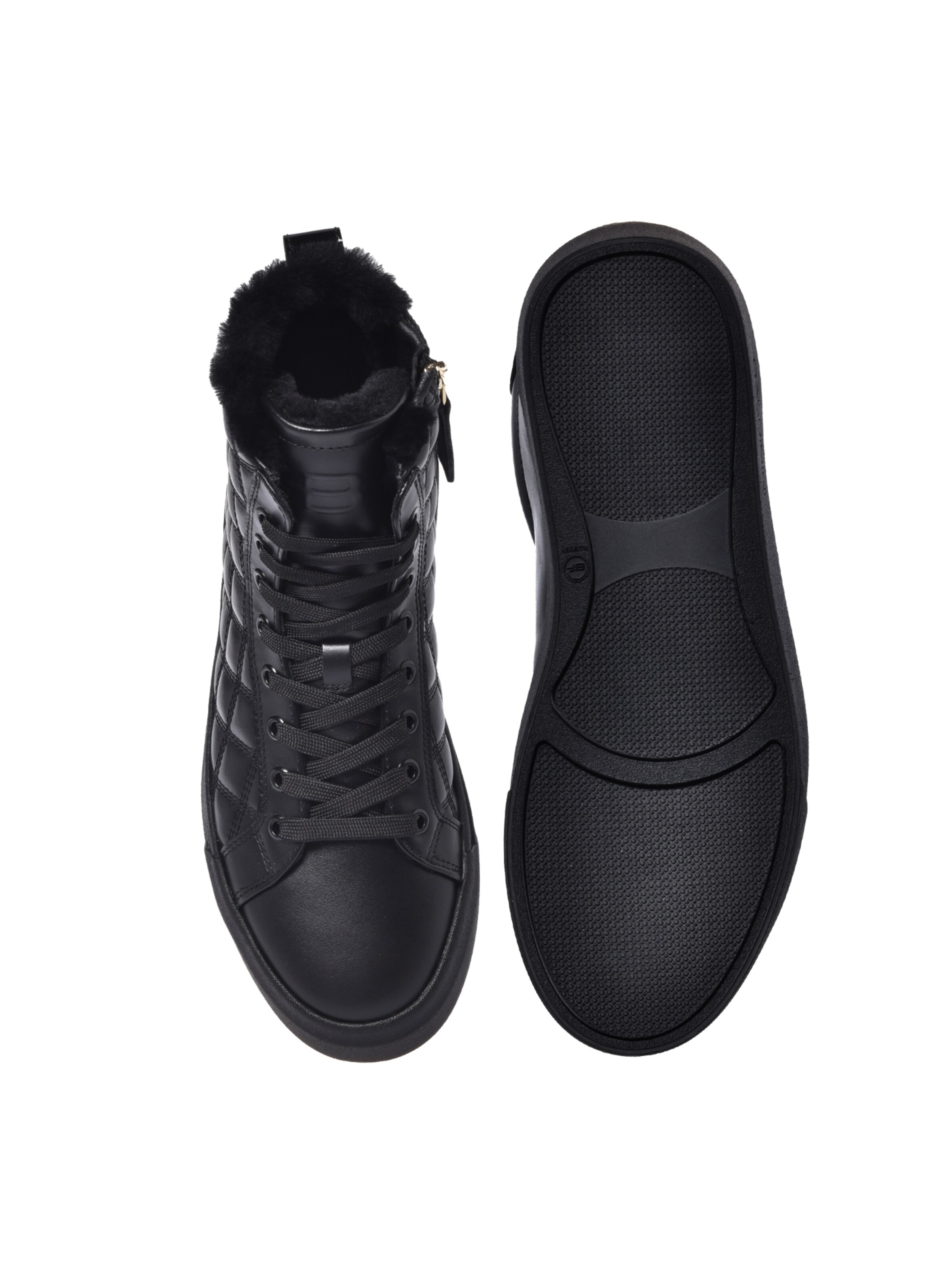 BALDININI Sneakers hoog in Zwart