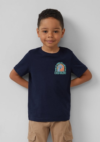 s.Oliver Shirt in Blauw: voorkant