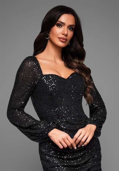 Ombre Cocktail dress in Black, Item view