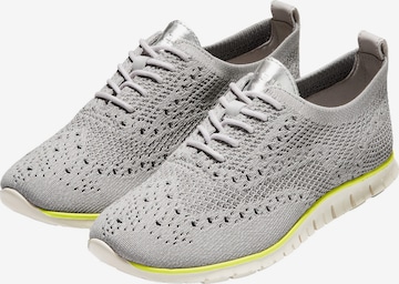 Chaussure à lacets Cole Haan en gris : devant