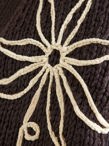 Vestes en maille 'Mika' NN07 en marron