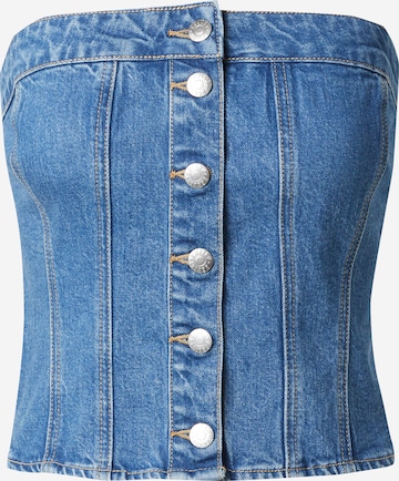 EDITED Toppi 'Xyra' värissä sininen: etupuoli