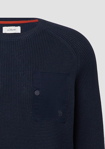 s.Oliver Sweater in Blue
