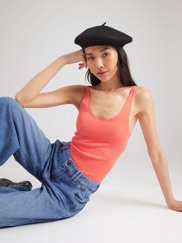 Top in maglia 'VIWENNIE' di VILA in rosa: frontale