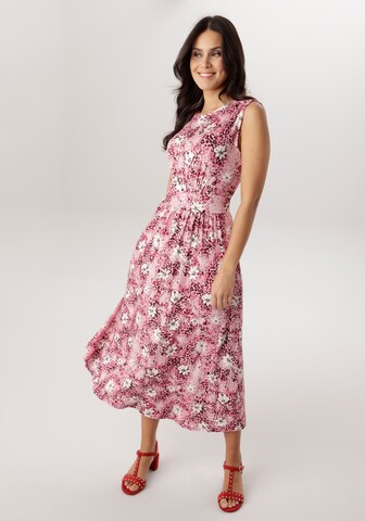 Aniston SELECTED Summer Dress in Pink