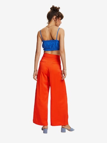 ESPRIT Wide Leg Hose in Orange