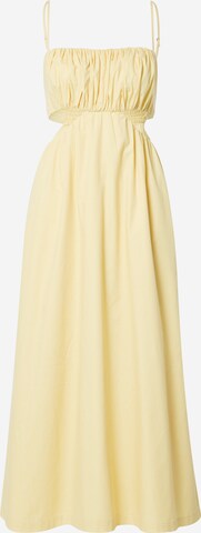 Abercrombie & Fitch Καλοκαιρινό φόρεμα 'BUBBLE' σε κίτρινο: μπροστά