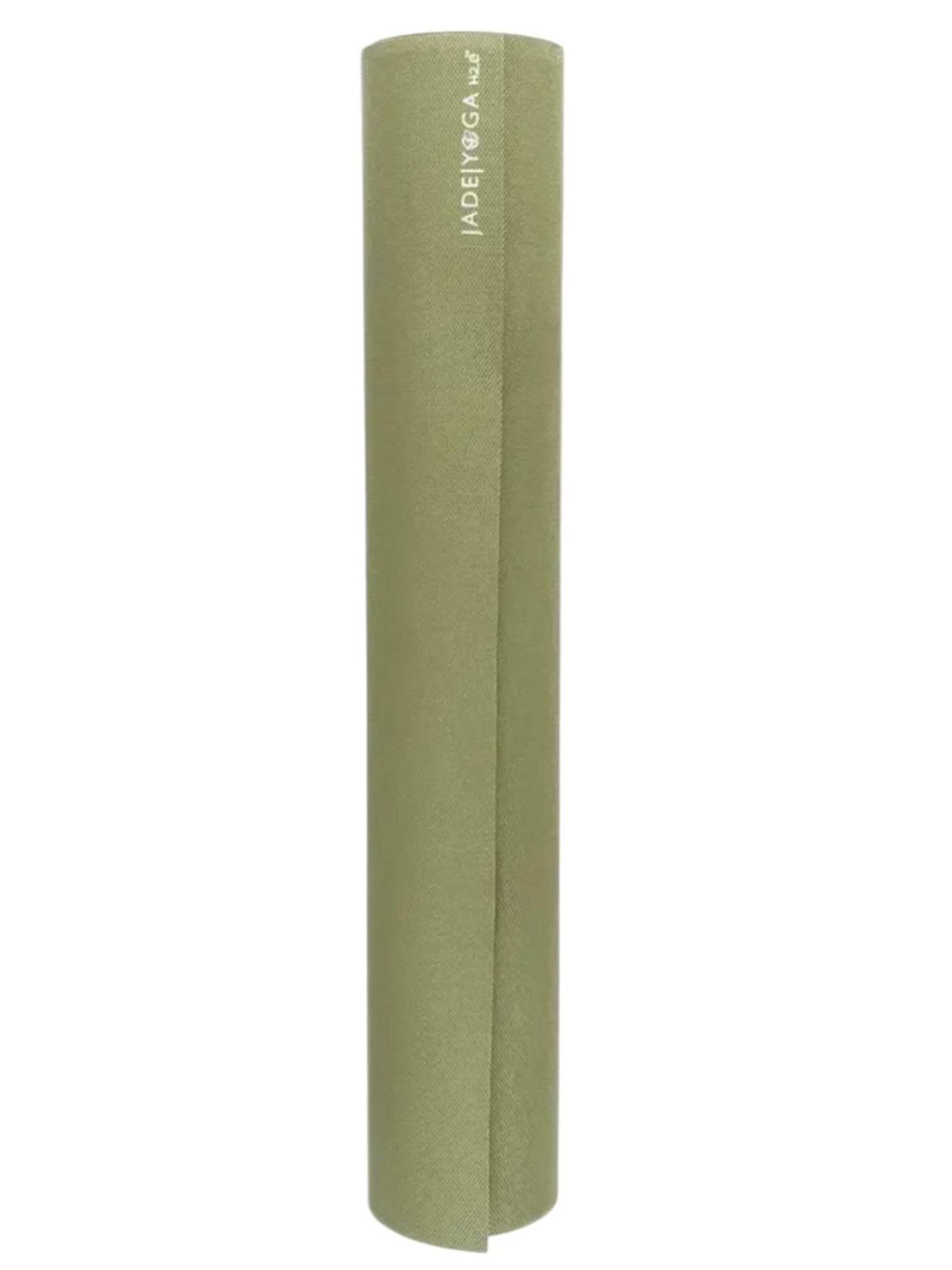 JADEYOGA Mat 'Harmony Professional 2.0' in Green: front