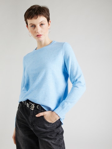 Pull-over 'IBI' ONLY en bleu : devant