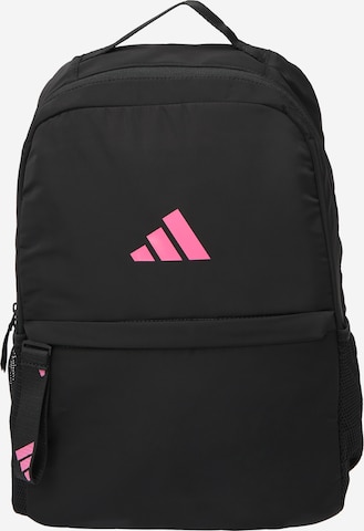 ADIDAS PERFORMANCE Sports Backpack in Black: front