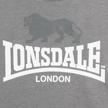 LONSDALE Tričko 'Gargrave' - Sivá