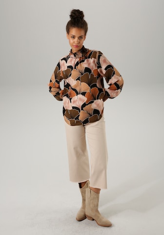 Aniston CASUAL Bluse in Braun