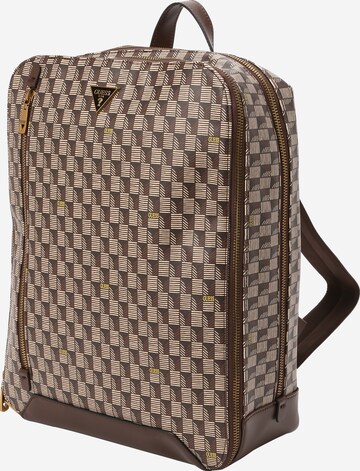 GUESS Rucksack 'Torino' in Braun