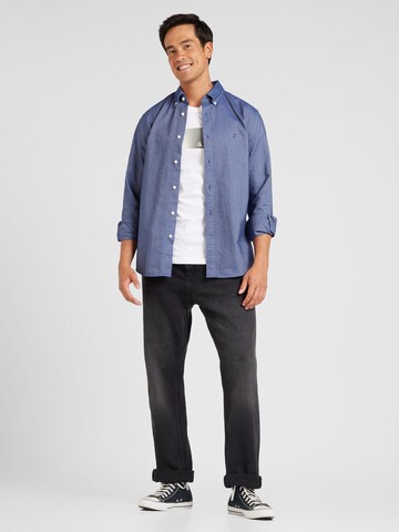 Regular fit Camicia 'HERITAGE' di TOMMY HILFIGER in blu