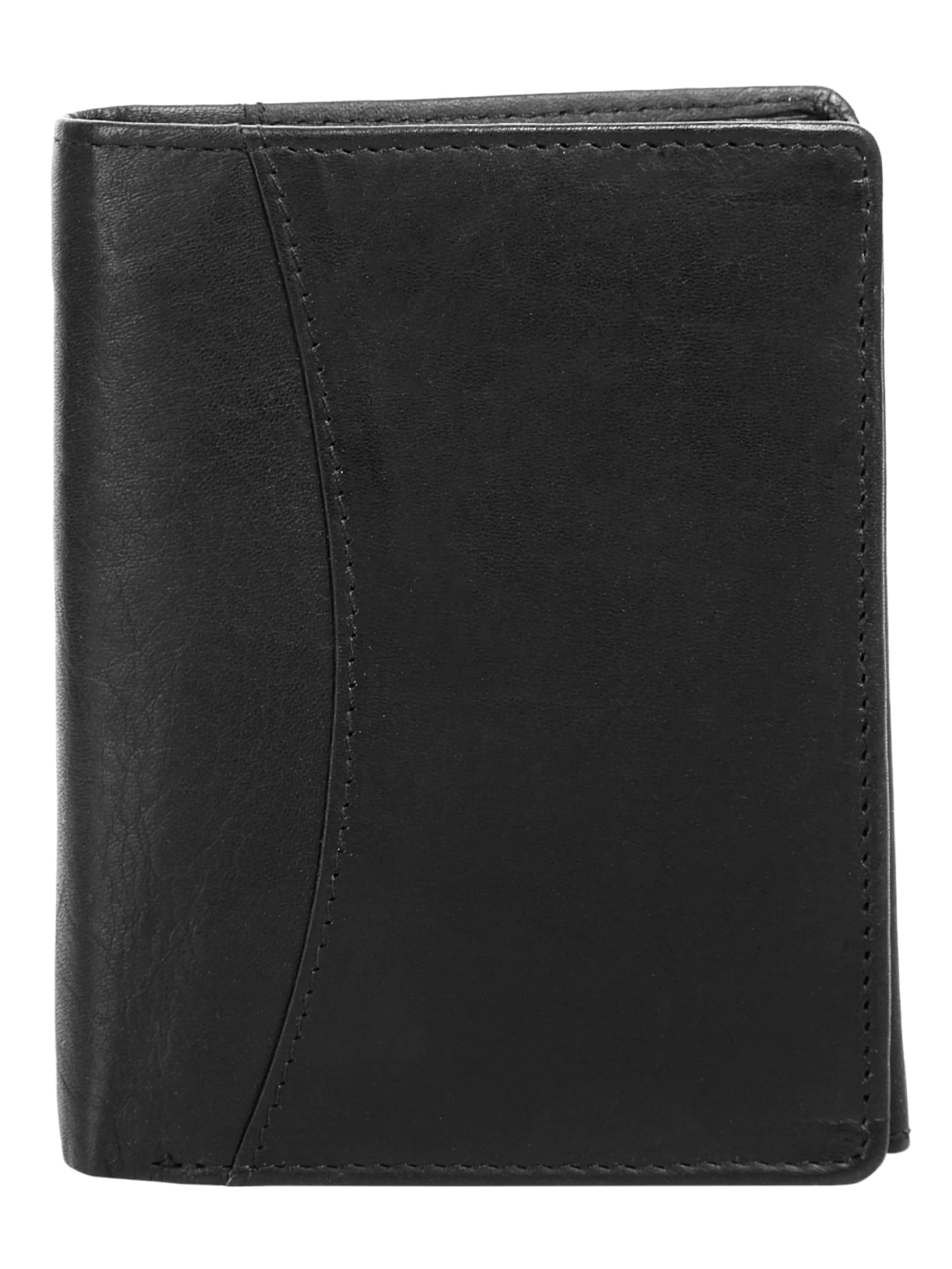 BODENSCHATZ Wallet in Black: front