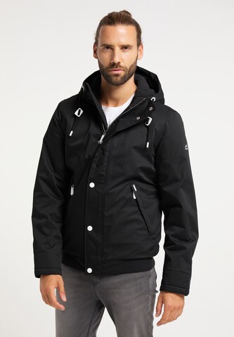 Veste d’hiver ICEBOUND en noir : devant