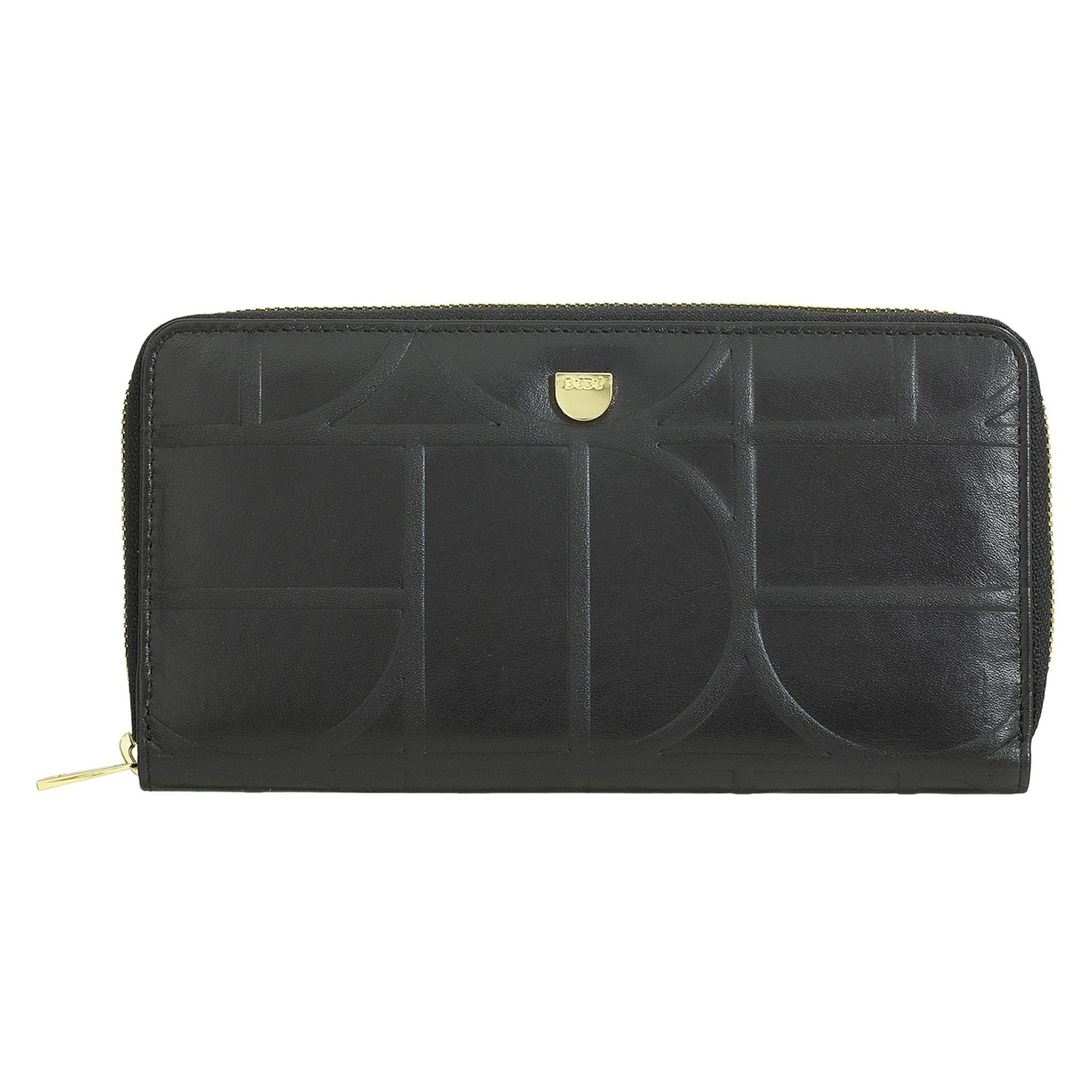 DuDu Portemonnaie 'Up' in Schwarz: Vorderseite