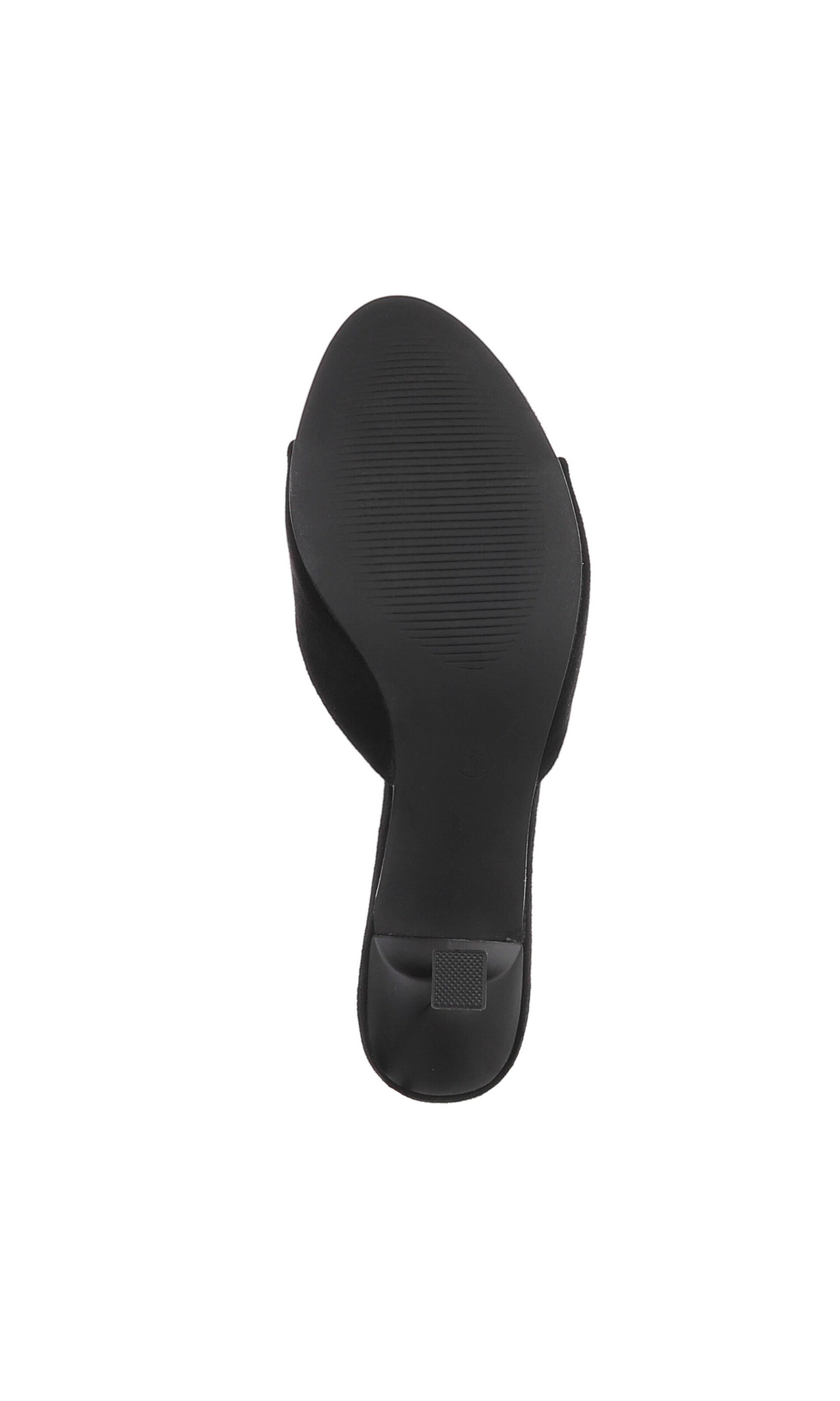 Ital-Design Pantolette in Schwarz