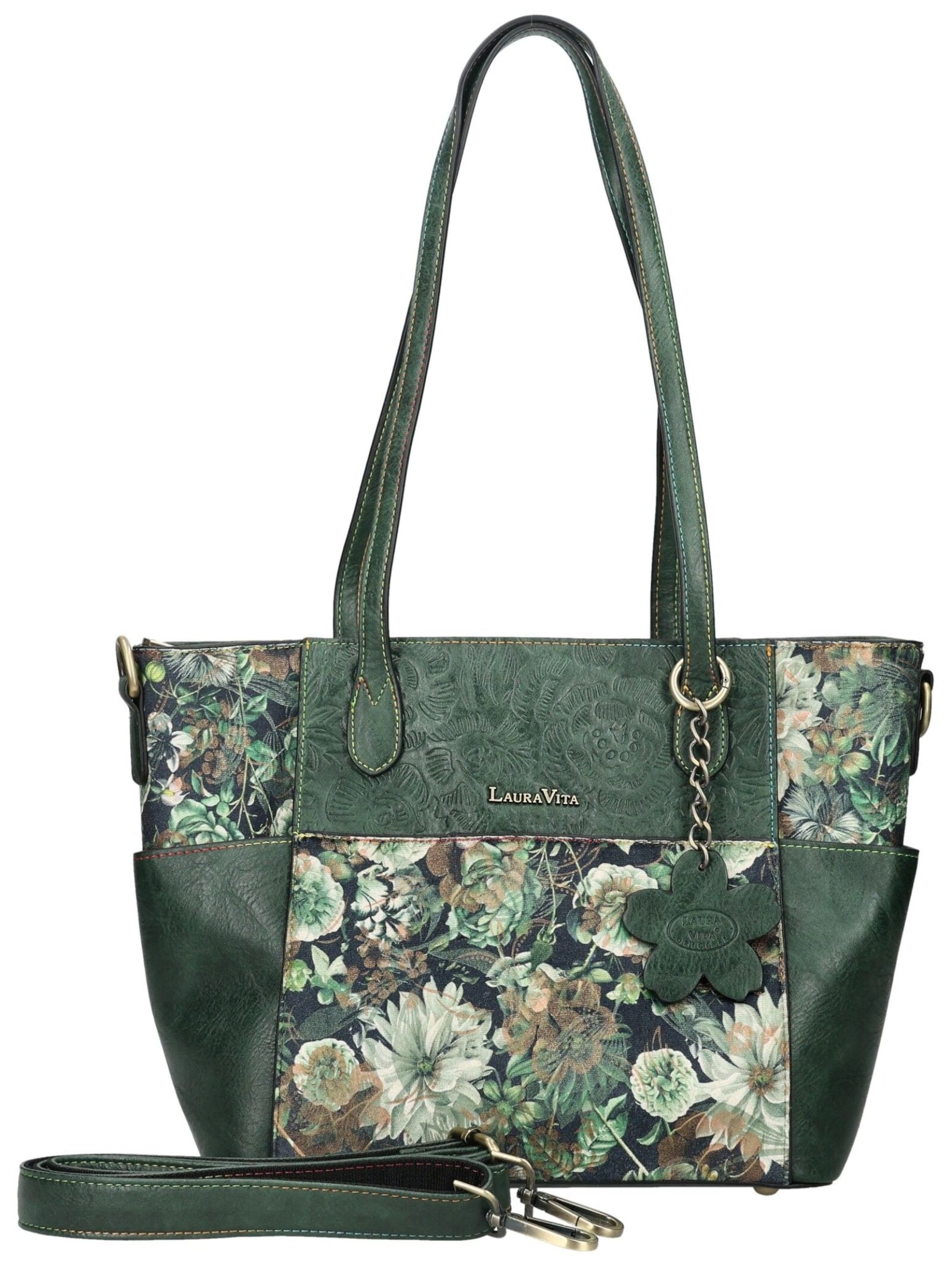 Laura Vita Handtasche in Grün: Vorderseite