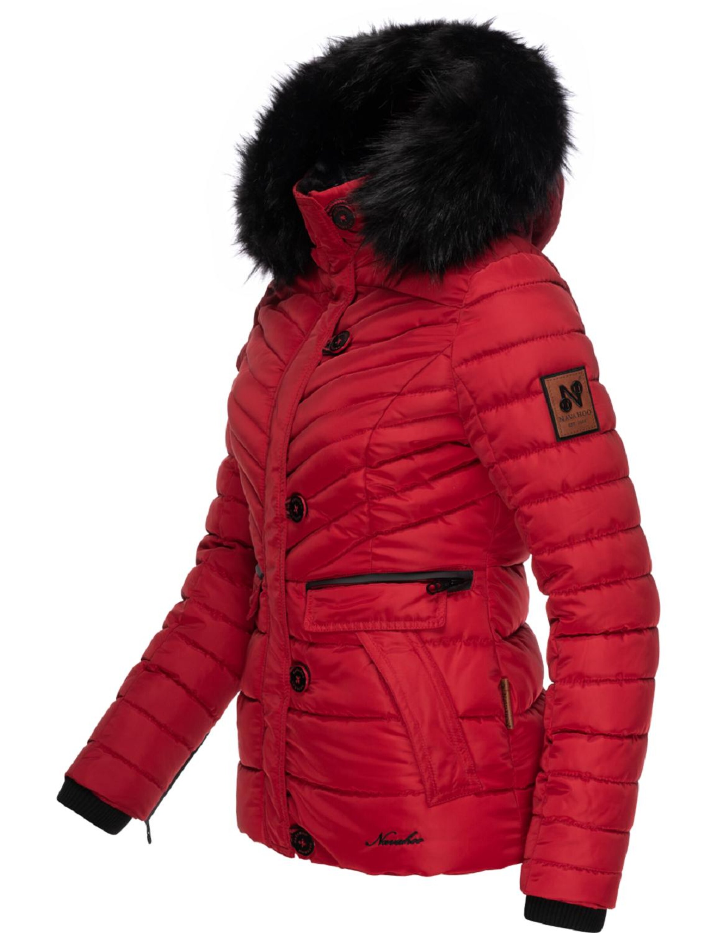 NAVAHOO Talvitakki 'Wisteriaa' värissä punainen