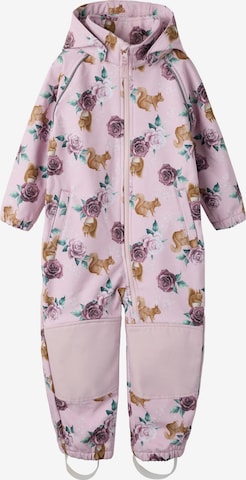 purpurinė NAME IT Funkcinis kostiumas 'NMFALFA08': priekis