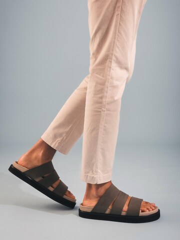 nae Vegan Shoes Sandály 'TONGA' – zelená
