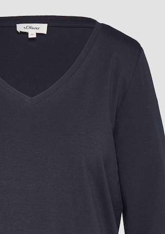 s.Oliver Shirt in Blauw